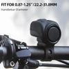 Electronic Bike Horn 120DB Fish - Shaped Mountain Bike Bells for Adults, Road Bicycle Bell with 4 Sound Modes and Waterproof,Fits 22.2-31.8mm