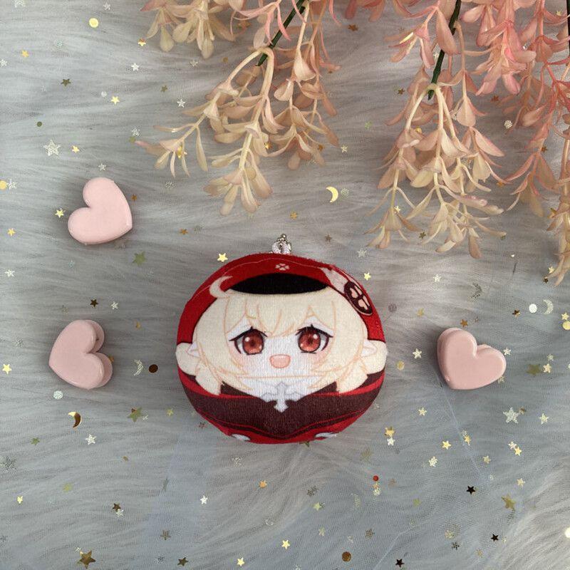 Genshin Impact Plush Dumpling Albedo Xiao Zhongli Thoma Key Chain Soft And Safe Gift