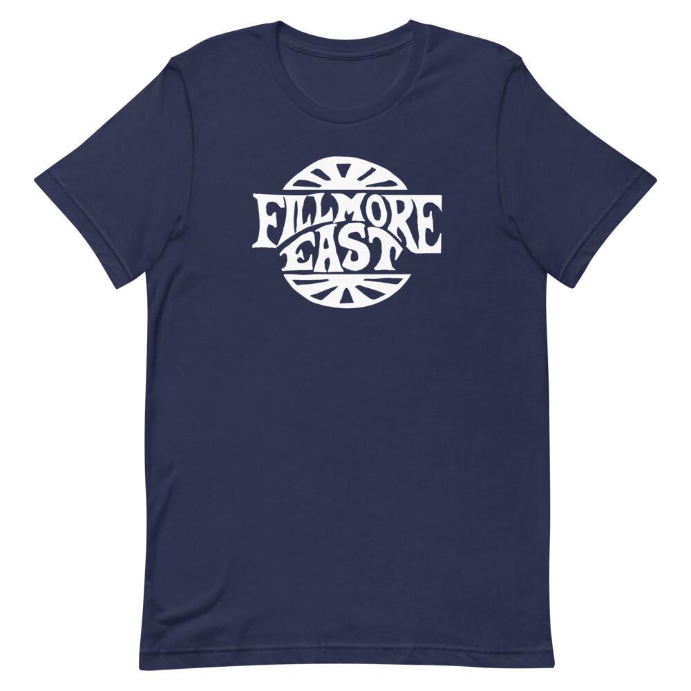 FILLMORE EAST Concert Venue Navy Graphic Tee Shirt Unisex t-shirt