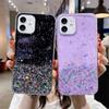 Модный Силиконовый Чехол Блестящая Звезда Глиттер Для Apple iPhone 16e 16 17E 14 Plus XR X XS Max 17 15 11 12 13 Pro Mini Air Мягкая Крышка