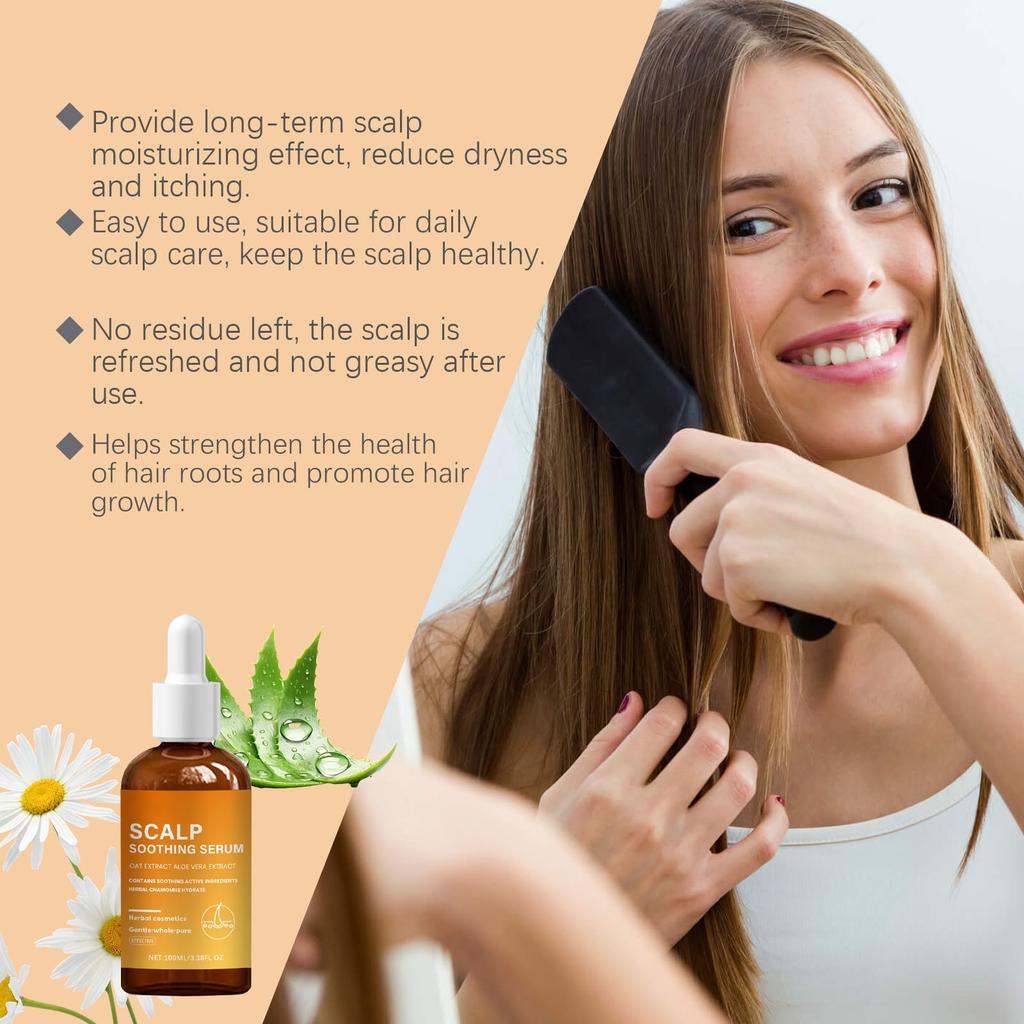 Scalp Repairs TreatmentSerum Нежный уход за раздраженной кожей головы для сухой раздраженной кожи головы100 мл
