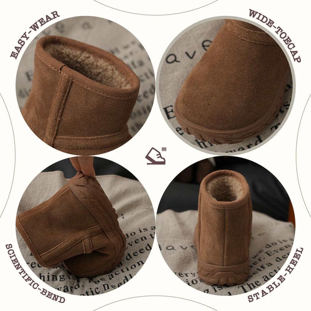 XSHX "Парижская шина" ретро детские челси зимние ботинки на педалях для мальчиков и девочек [Обувь Вэньчжоу]