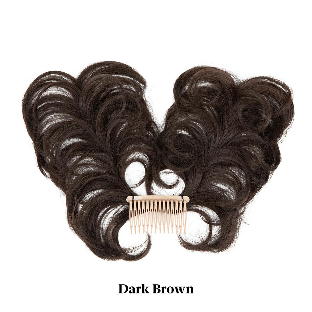 Wigs, Hair Rings, Women'S Balls, Adjustable Plug-In Comb, Fluffy Lazy Disc Hair Artifact, Wig Short Ponytail.