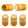 5Pcs Car styling Metal Wheel Tire Valve Caps Stem case For Jaguar Growler XF XE XJ F-Pace X-Type S-Type F-Type E-Pace I-PACE ZZ24
