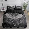 Halloween Flying Vampire Bedding Set Bats Duvet Cover Witchcraft Magic Comforter Cover Single Double King Polyester Quilt Cover