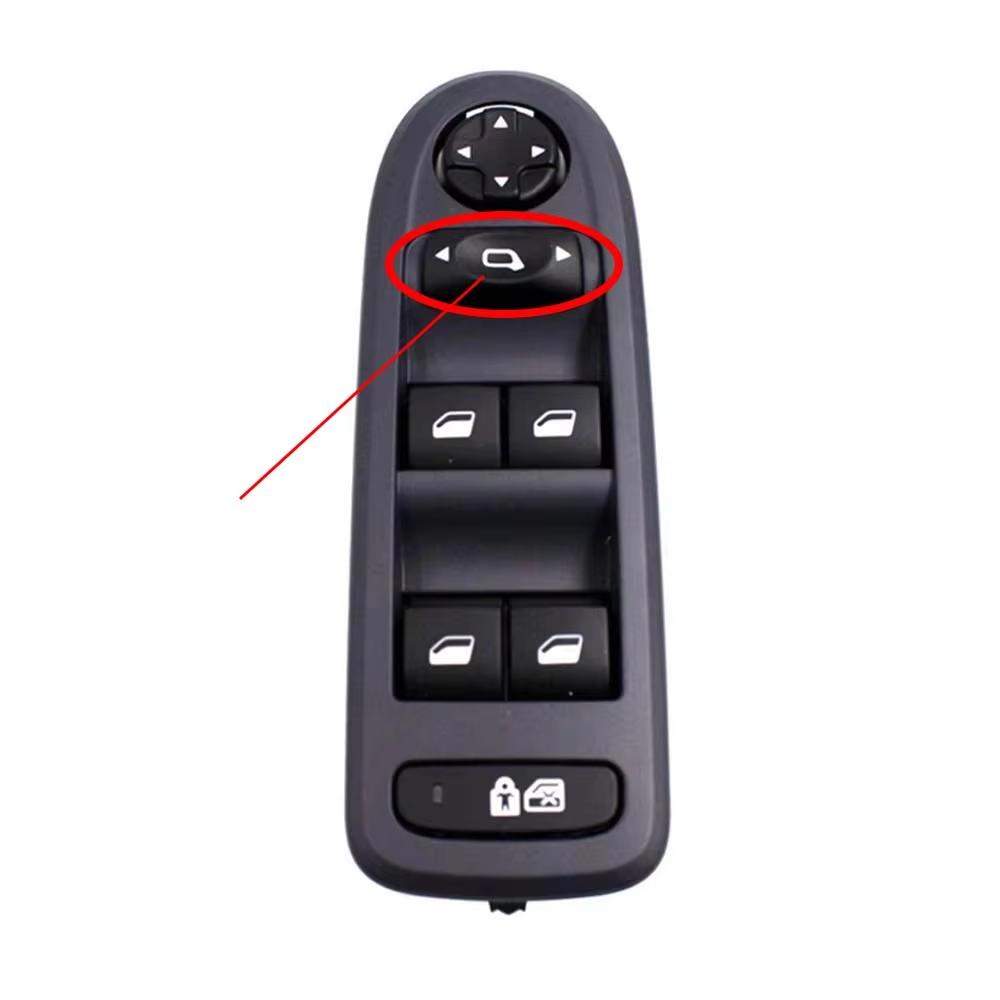 For Peugeot 308 508 2007-2013 For Citroen C5 Auto Window Control Switch Side Mirror Button 98054508ZD 96659465ZD 98053439