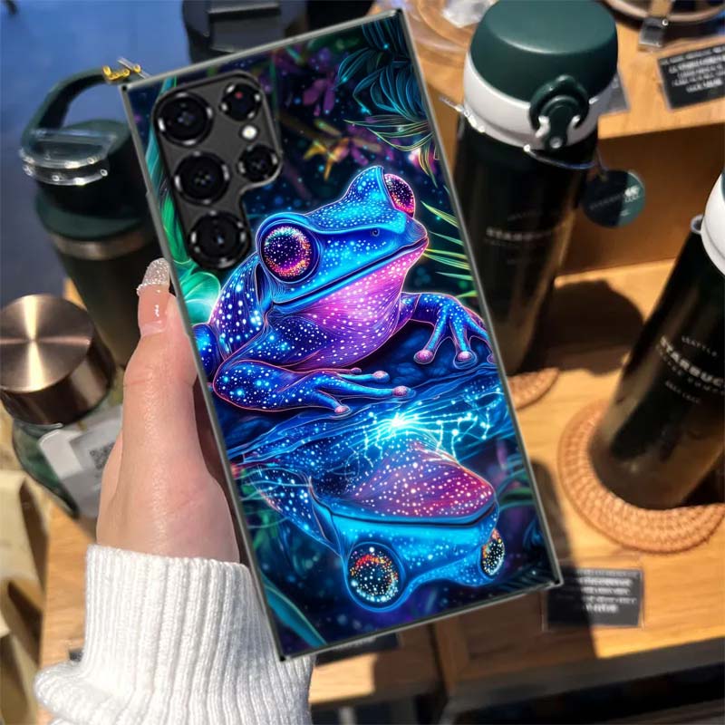 Почему лягушки важны Чехол для телефона Samsung Galaxy S26 Ultra S25 Edge S24 S23 FE S21 Plus S20 S22 S10 Чехол TPU Capa Sh