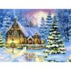 5D DIY Алмазная картина Рождественская елка Алмазная вышивка Крестиком