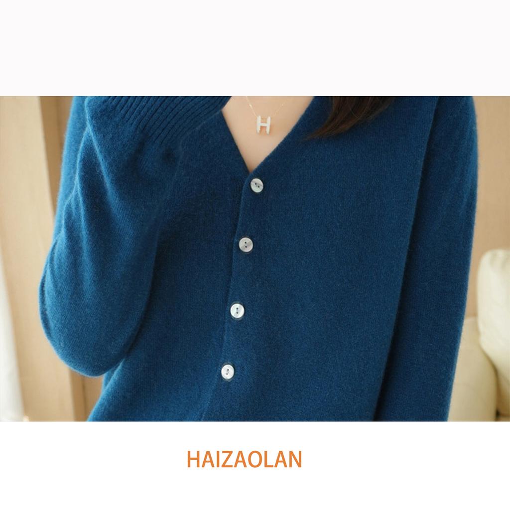 Женский трикотаж с V-образным вырезом, однобортный, на пуговицах, пуловеры, свитера женские, осень-весна, с длинным рукавом, короткие, маленькие, свежие, верхняя одежда, трикотажные кардиганы, топы