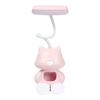 Cartoon Desk Lamp for Kids Cute Kawaii Reading Lamp Flexible Gooseneck USB Rechargeable Eye Care