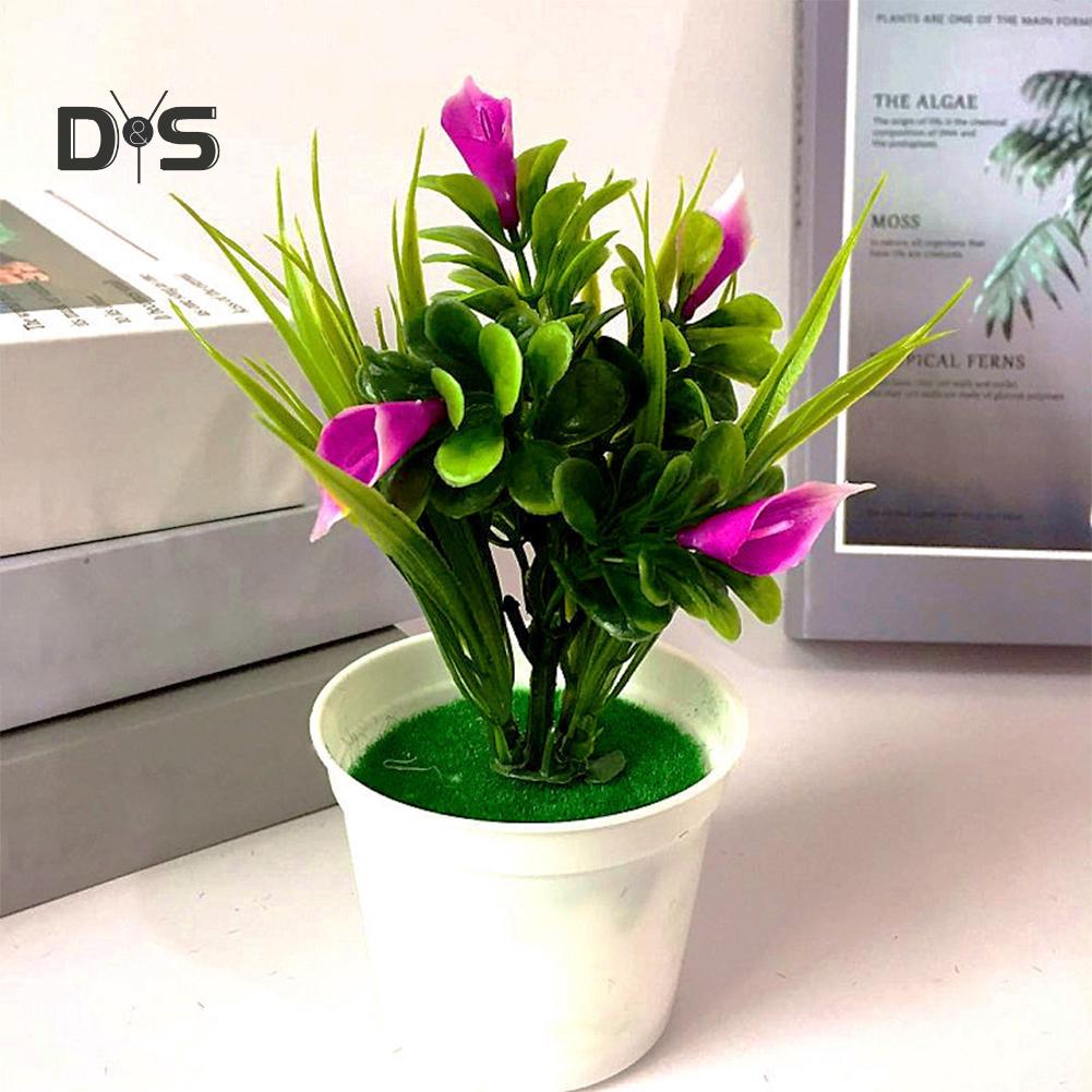 Цветущий букет Искусственный цветок Бонсай Этап Сад Свадьба Домашняя вечеринка Декор Реквизит