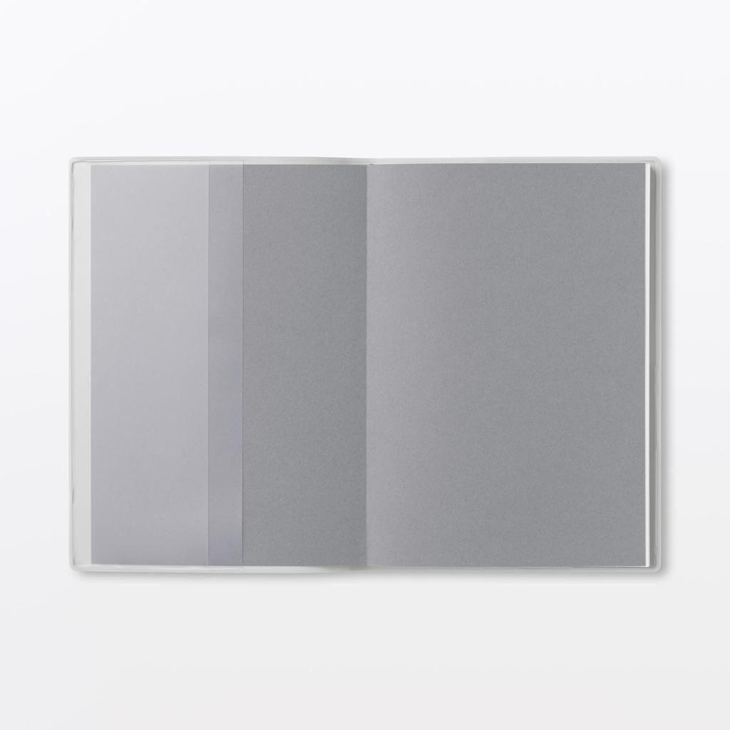 MUJI Понедельник Март Белый 76418801 Ежемесячный/Еженедельный Планировщик, Старт, 2026, B6, Серый,