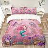 Mermaid Underwater Fantasy Print 3Pcs Bedding Setduvet Cover With 2 Bedropillowcase Home Birthday Gift