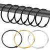 12PCS Circular Bathroom Curtain Rings Rust Proof Curtain Rings Curtain Hang Holder  Window Drapes