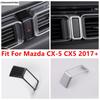 Car Dashboard Warning Light Lamp Alert Push Button Switch Frame Sticker Cover Trim Accessories For Mazda CX5 CX-5 2017 - 2024 KF