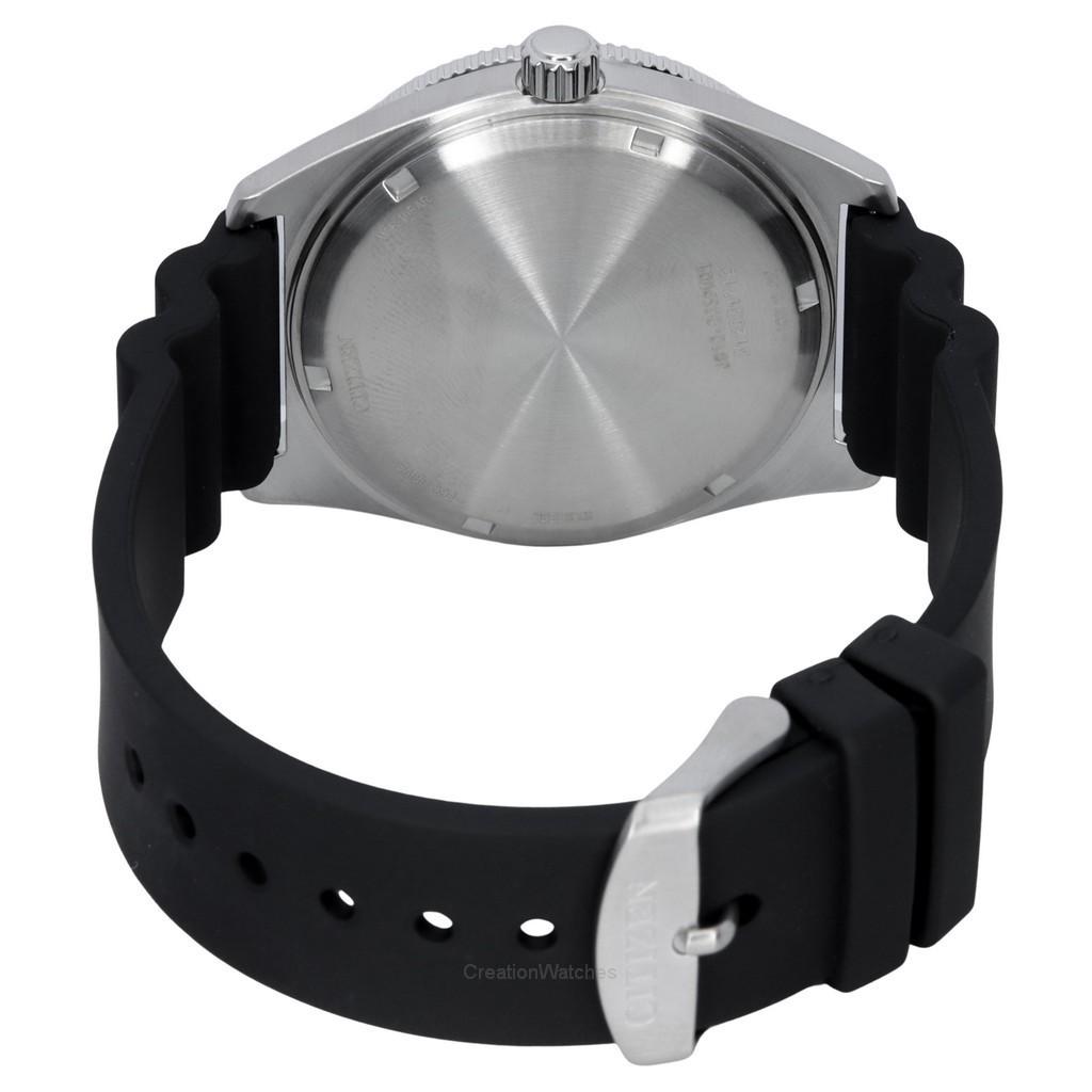 Citizen Мужские часы Eco-Drive с каучуковым ремешком и бирюзовым циферблатом AW1760-14X 100M