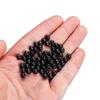 Hot Sea Stoppers Plastic Black Soft and Hard Bean Fishing Floats Beads Round