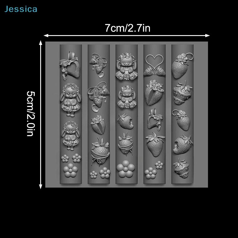 Силиконовые формы для 3D-дизайна ногтей - Формы с фигурками Осьминога/Клубники/Куклы для эпоксидной смолы/Гель-лака Дизайн Маникюра