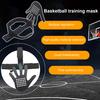 Basketball Face Guard 3D Eye-Blocking Shoot Dribble Training Face Shield with Headband Shooter Jump Shot Basketball Defensive Masque