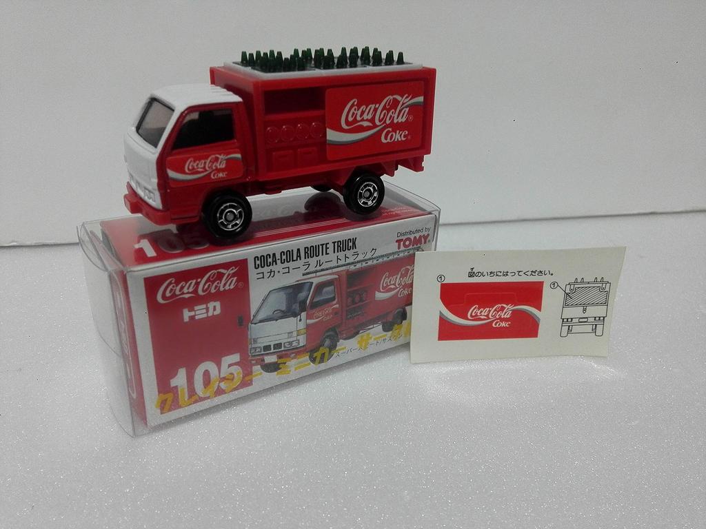Распродано Tomica 105 Route Truck Red Tommy storage Crazy Mini Car Circle с кейсом, отправлено со склада Amazon Нет. Coca-Cola Долгосрочная