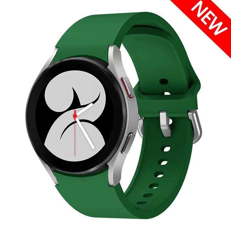 Silicone band For Samsung Galaxy Watch 7/6/5/4 44mm 40mm Bracelet correa Galaxy Watch6 classic 5 pro 45mm 47mm 20mm watch Straps