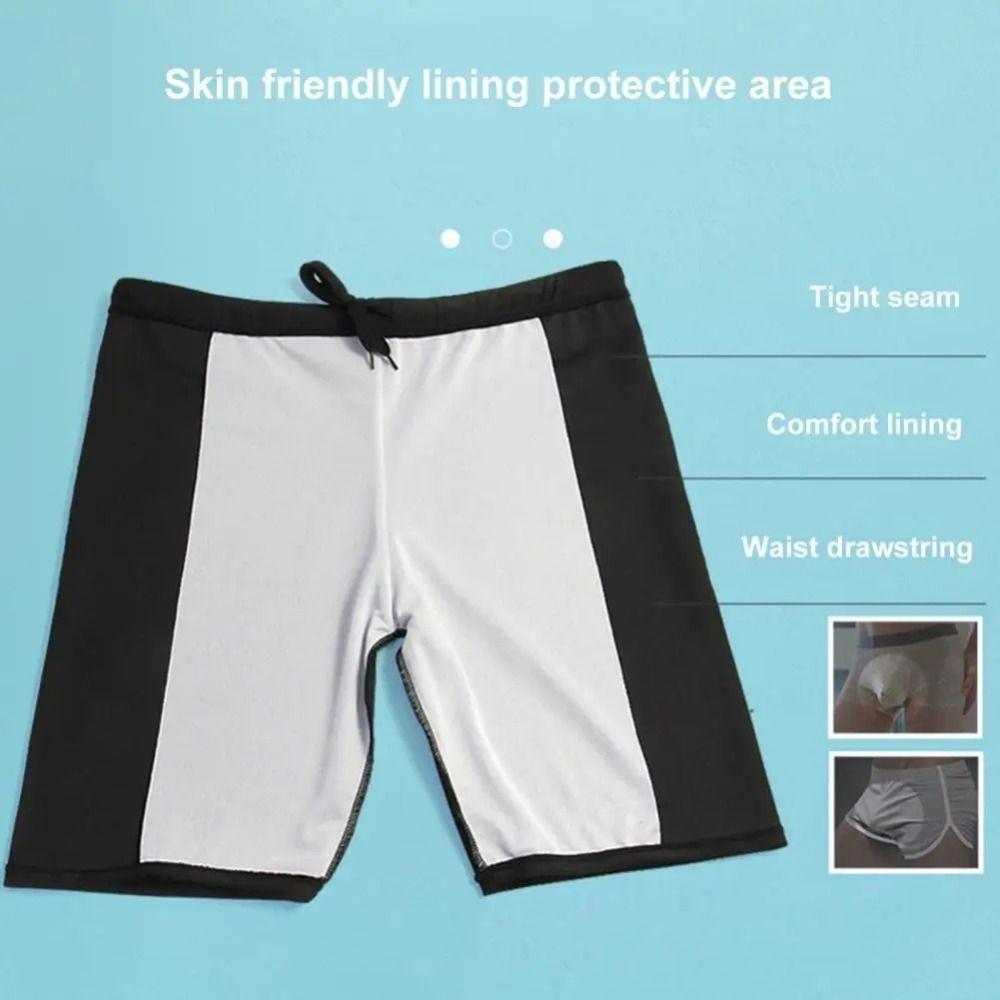 Quick-drying Summer Swimsuit Boxer Letter Print Swimming Shorts Fashion Men Swimming Trunk