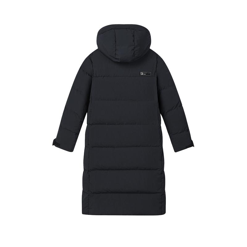 Fila БЕЛАЯ Пуховая куртка Мужская Иссиня-черный F11M443908FBK