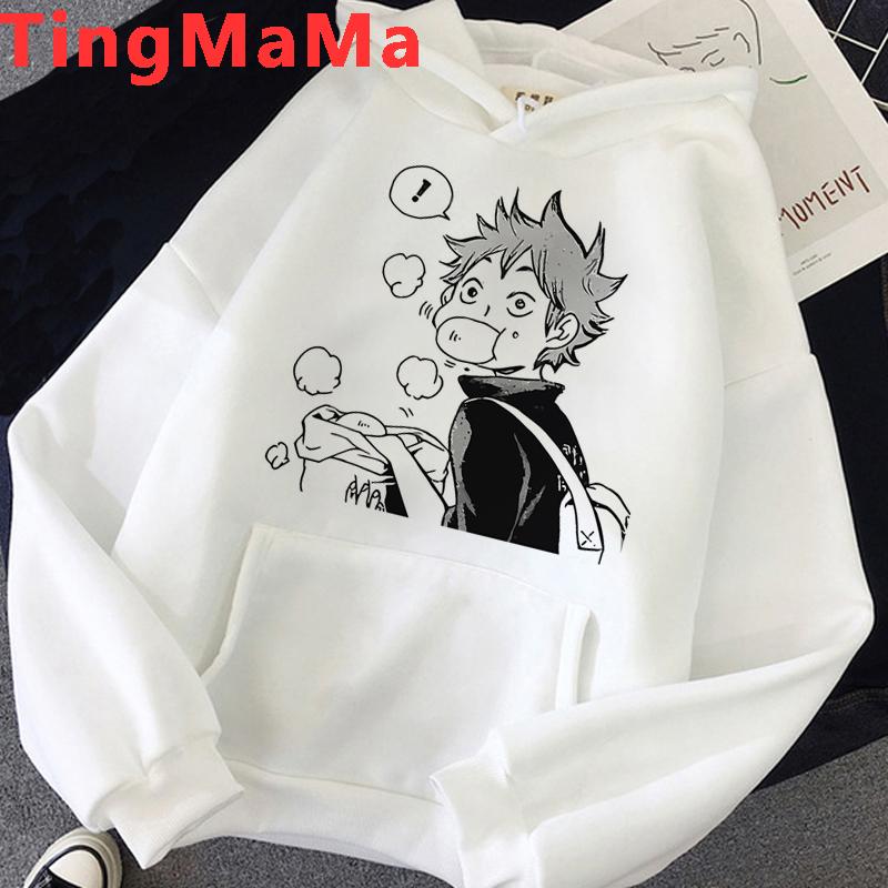 Oya Oya Oya Haikyuu толстовки с капюшоном в японском стиле для мужчин Kawaii мультфильм Nekoma уличная одежда с рисунком Kuroo волейбольные толстовки мужские