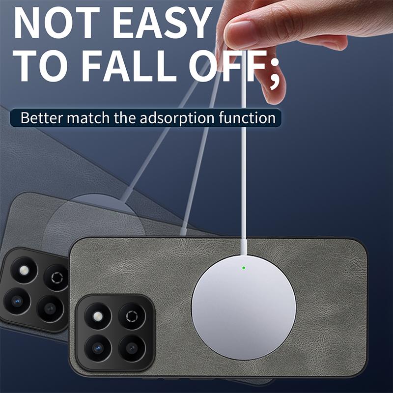 Роскошный матовый кожаный чехол Cortex для телефона Honor X7C X8C X9C Противоударный силиконовый магнитный защитный чехол для Honor X9C Smart