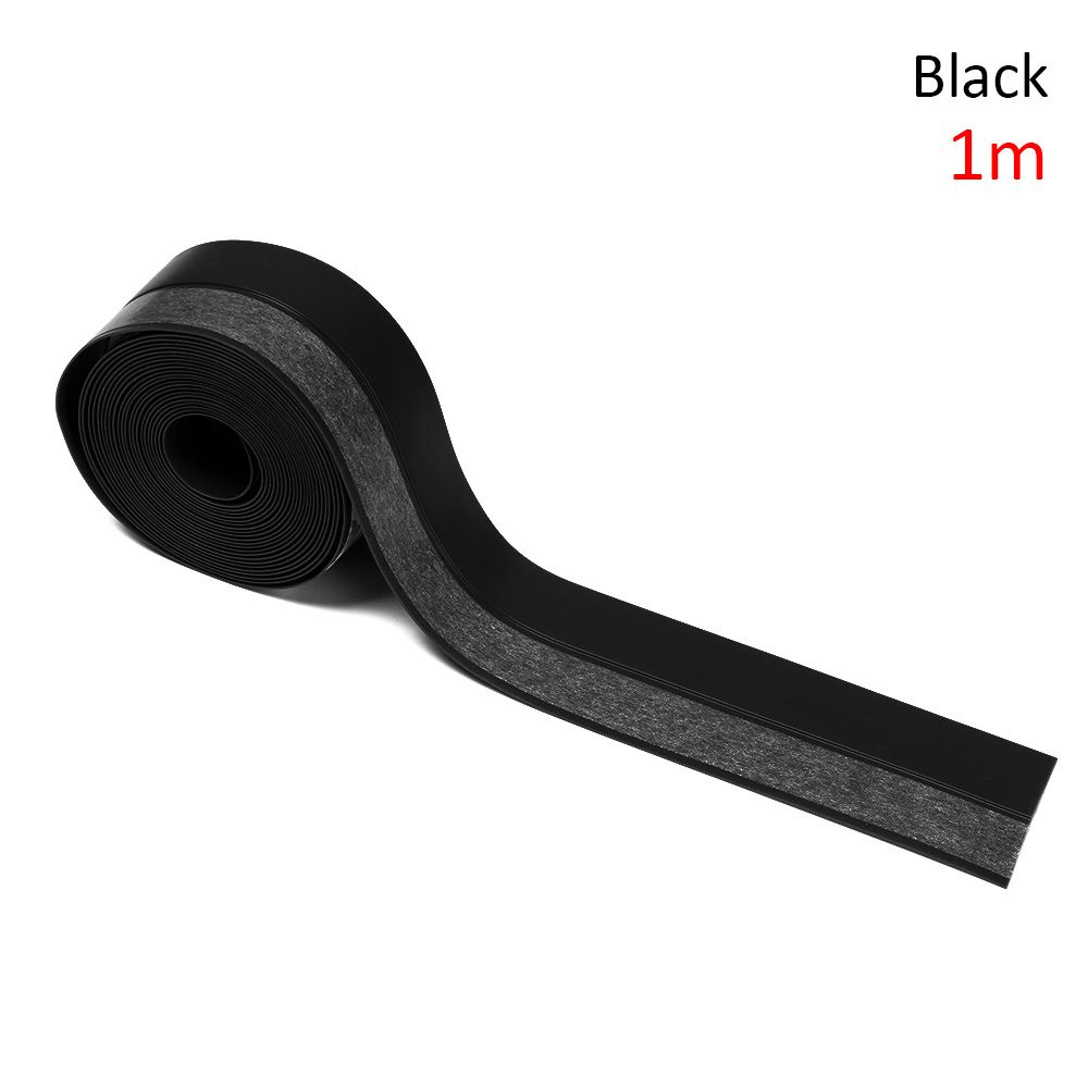 1м/3м/5м Домашний Декор Лента для Дверей и Окон Ванная Комната Защита от Плесени Уплотнительная Лента Силиконовая Резина Наклейка на Стену