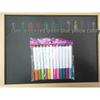 Erasable Watercolor Chalk Pencils & Paintbrush Set - 12 Colors for Kids