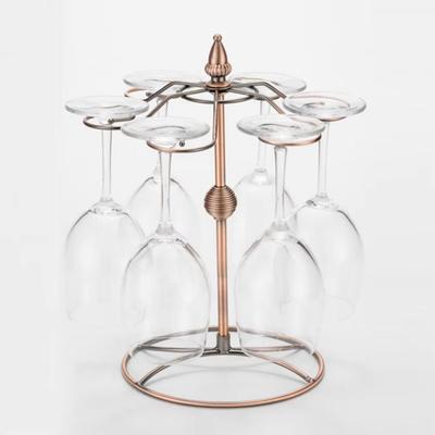 Быстросохнущая стойка для бокалов с 6 крючками, подставка для демонстрации бокалов для питья, держатель для кубков, для дома