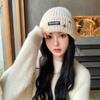 Versatile Big Head Circumference Warm Ear Protection Wool Hat Japanese Face Showing Small Hat Thickened