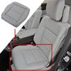 GXARTS Gray Leather Driver Side Bottom Replacement Seat Cover Compatible with Mercedes Benz E200 E250 E300 E350 2010 2011 2012 2013 2014