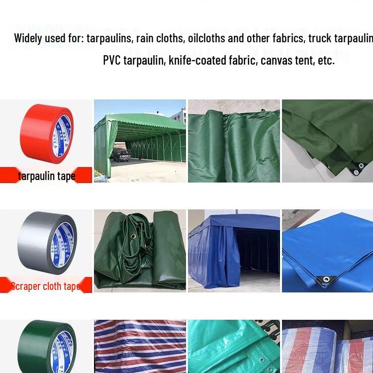 Waterproof Greenhouse & Tent Repair Tape: Rainproof, Leakproof, High Viscosity for Outdoor Tarpaulin and Car Repairs