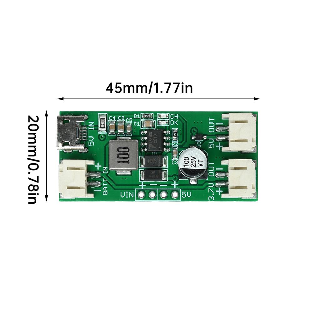 Micro USB TP1111 1A Lithium Battery Charger Module 1V 1A Step Up Module Buck Converter Inverter