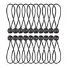 10/20/50 Pcs Ball Bungee Cords Tarp Canopy Bungee Balls with Elastic String Canopy Tarp Tie Down Bungee Balls Cable Organization