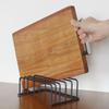 Kitchen Organizer for Cutting Boards& Bakeware, Durable Metal, Wide Slots for Multiple Pans & Boards, For Cabinets & Countertops