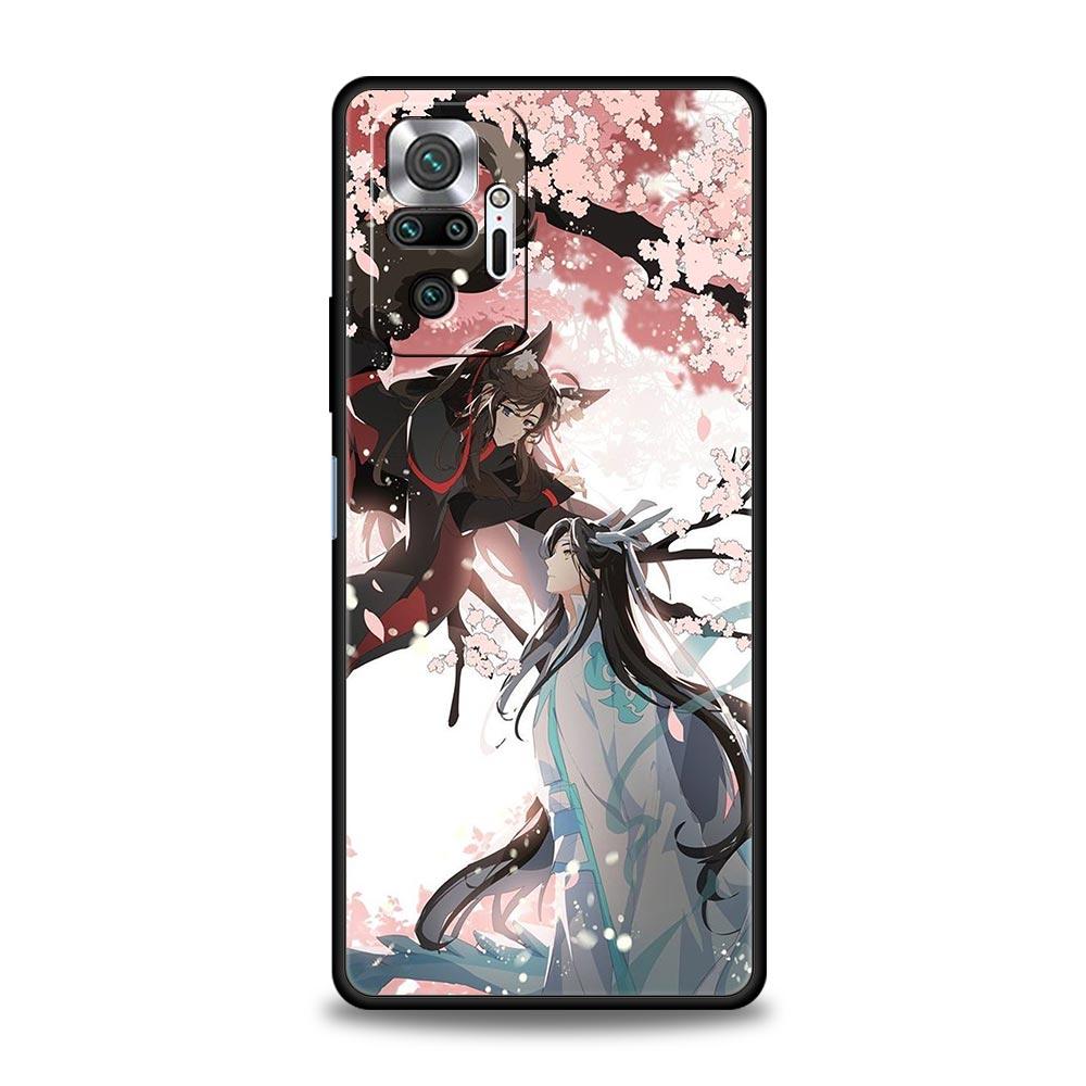 Чехол для телефона Mo Dao Zu Shi для Xiaomi Redmi Note 12 11 10 9 Pro 5G 9s 7 8 8T 10C 9A 9C 9T K40 Gaming Силиконовый Чехол Coque Funda