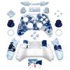 EXtremeRate Полный набор кнопок для Xbox Series X S Замена боковых накладок Грипсы Крышка передней и задней панели для беспроводного контроллера Xbox Core Не &