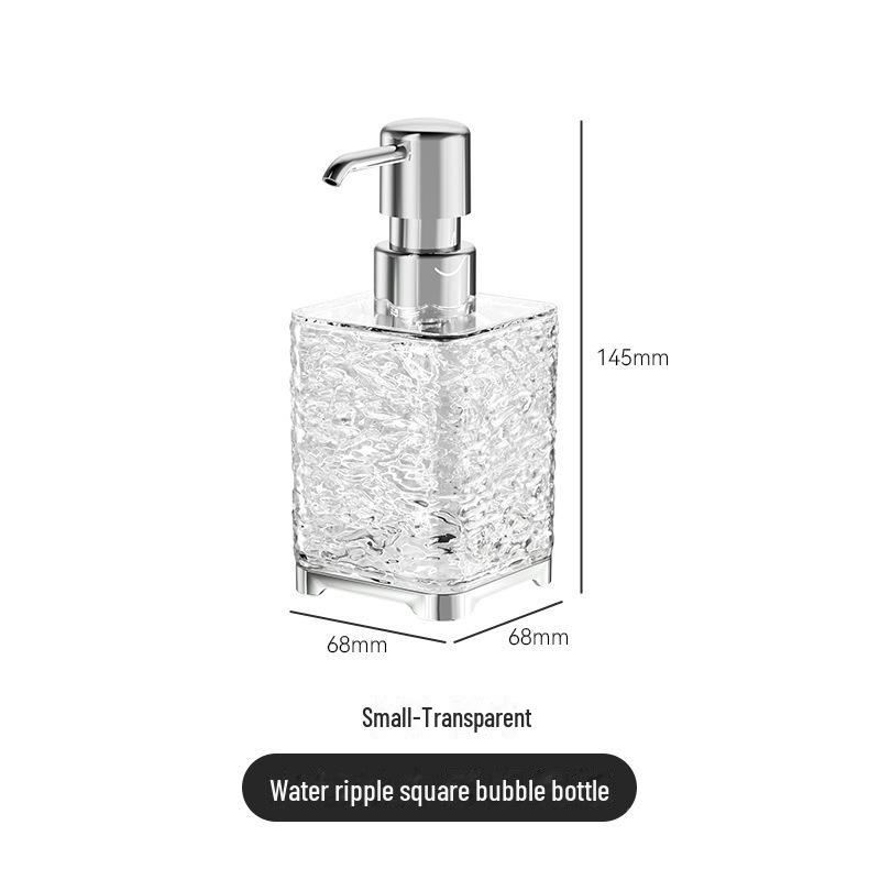 Роскошный флакон-пресс с пенящимся мылом для рук, очищающим средством для лица, гелем для душа и шампунем