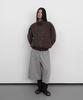 SANDRIC Side Button Cotton Jacket_Brown