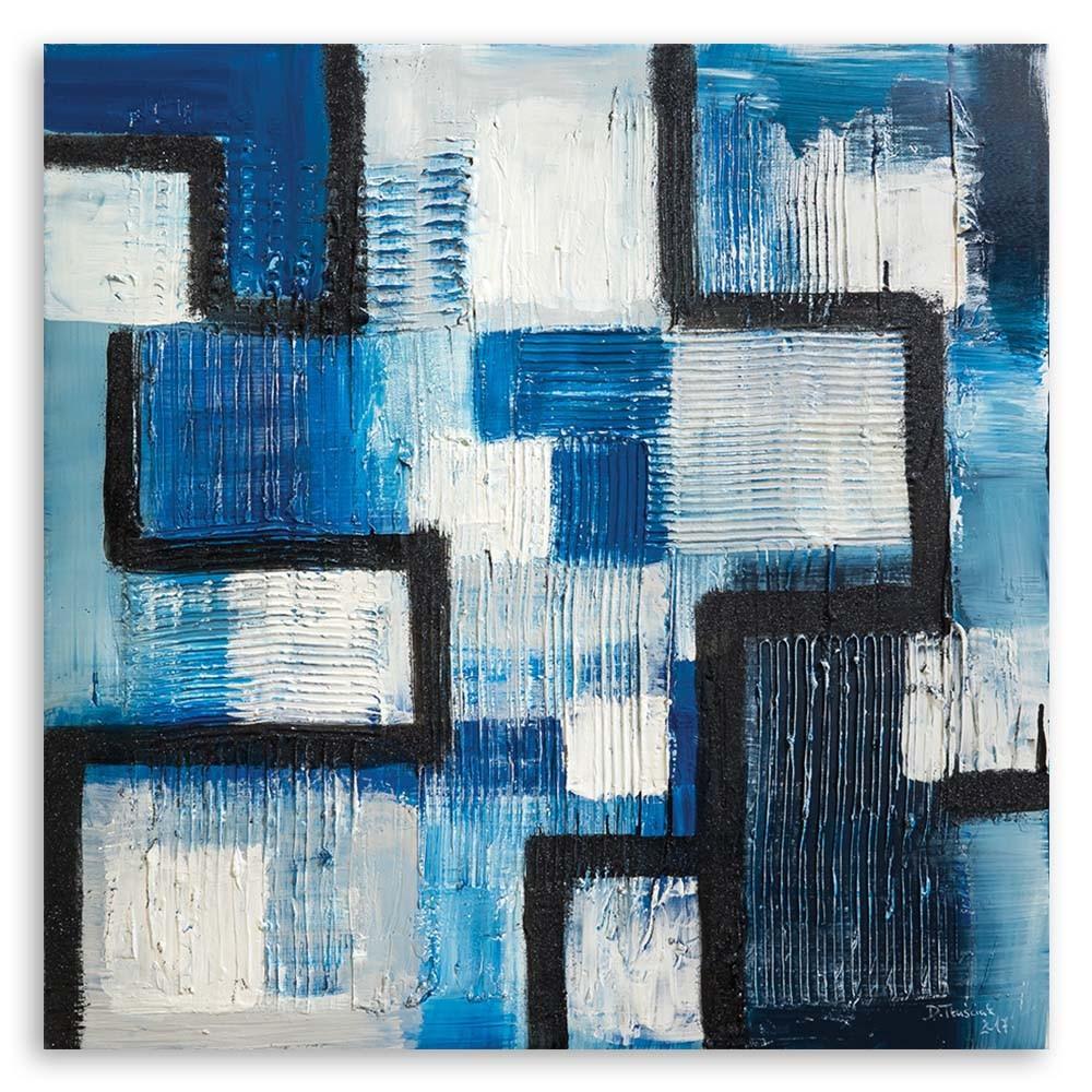 Canvas print, Blue Abstraction