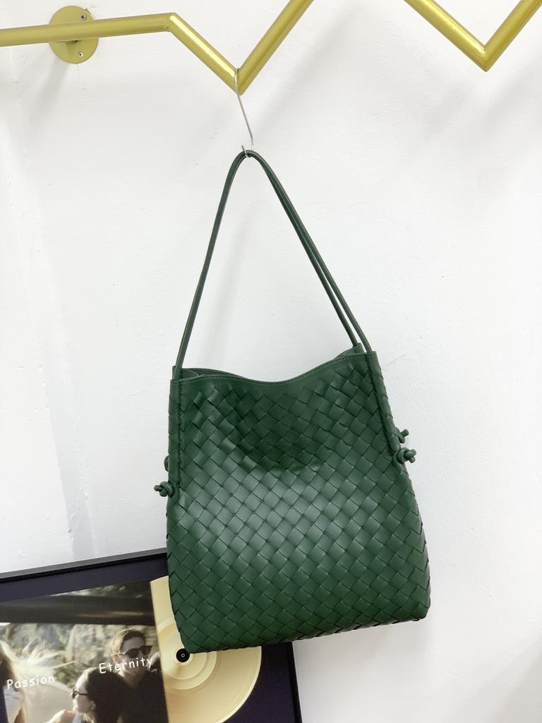 Новая женская сумка из коровьей кожи, плетеная корзина для овощей, большая вместимость, сумка через плечо на одно плечо, плетеная для женщин