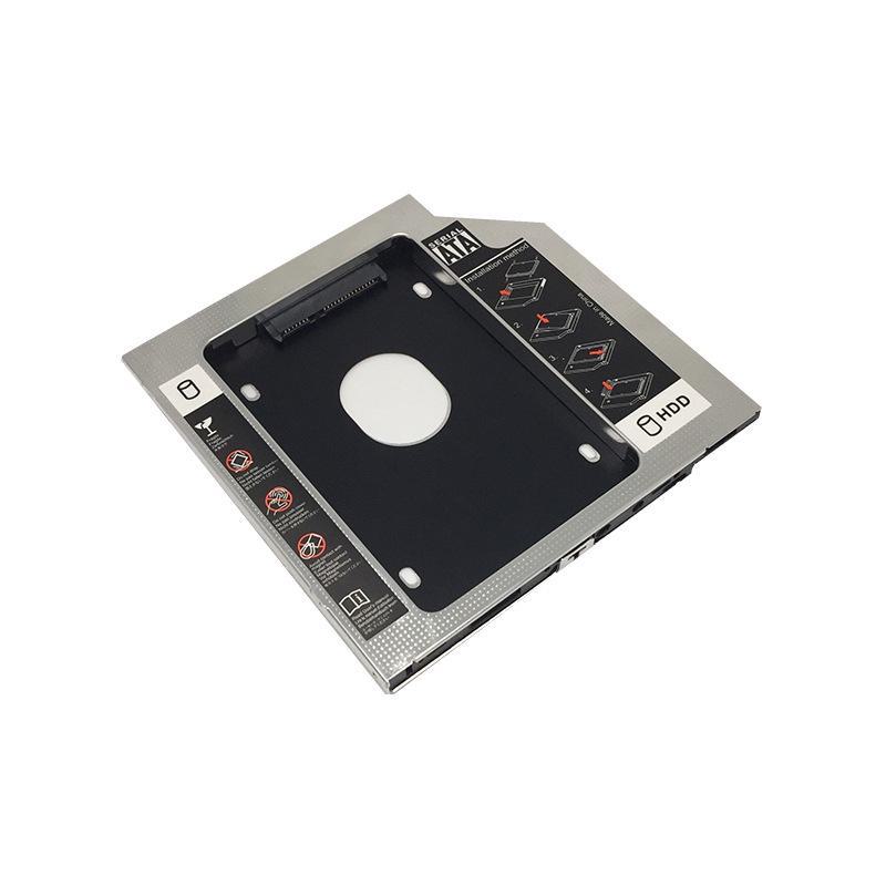 Кронштейн-адаптер для подключения оптического привода к SSD-накопителю для ноутбука (9,5/12,7 мм)