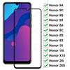 Screen Protector Tempered Glass For Honor 7A 7C 7S 8A 8S 8X 9A 9S 9C 9X 9 10 20 Lite 30i Protective Film Huawei P20 P30 P Smart Z Y5 Y6 Y7 Y6P Y8P
