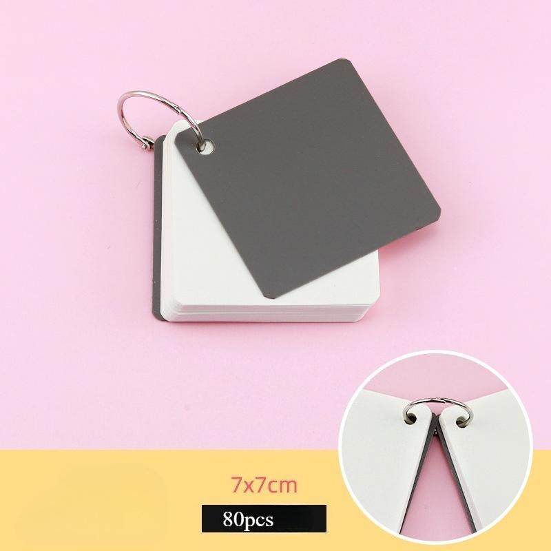 Портативный блокнот с отрывными листами, кольцо для блокнота, липкая заметка для студентов, сотрудников, каваи, канцелярские принадлежности, дневник, карты, стильная брошюра, брошюра