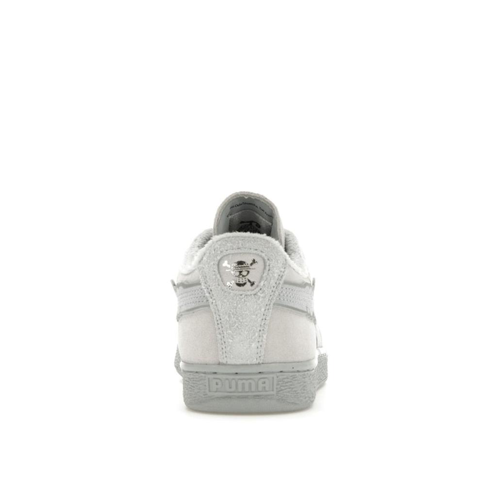 One Piece X Puma Suede Gear 5 Luffy Men Sneakers Grey Feather-Grey Platinum-Grey 396524-01