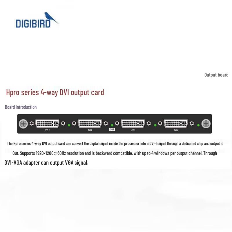 DIGIBIRD Video Wall Controller (CN version)