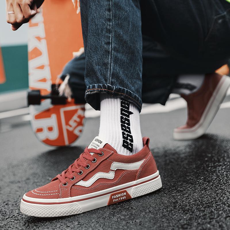 Hot Sale Fashion Mens Canvas Shoes 2025 Lace-up Vulcanized Shoes Man Designer Espadrilles Canvas Casual Flat Shoes Sneakers Men